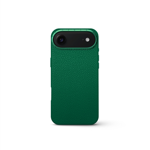 iPhone Case 17 - Full-Grain Leather - Evergreen