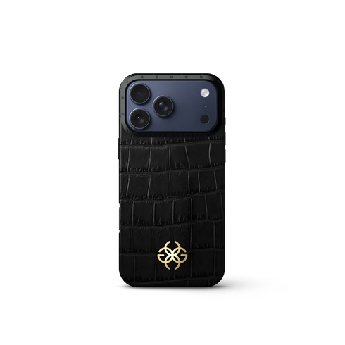 iPhone Case 17 - Embossed Croco Logo