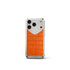 iPhone Case / RST17 - Magnetic Shield Alligator Edition - Matte Orange