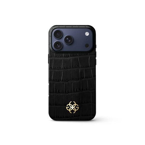 iPhone Case 17 - Embossed Croco Logo