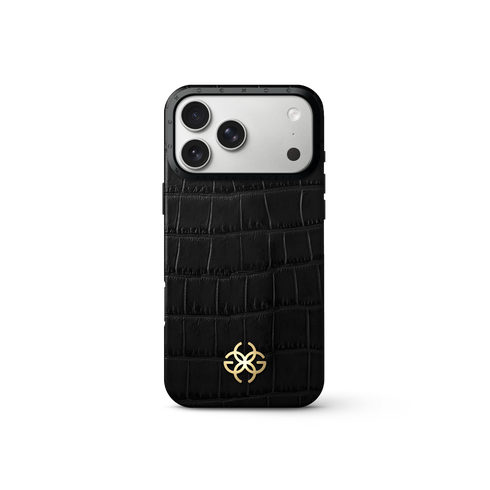 iPhone Case 17 - Embossed Croco Logo