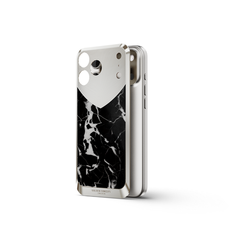 iPhone Case / RST17 - Magnetic Shield Marble Edition - Nero Marquina