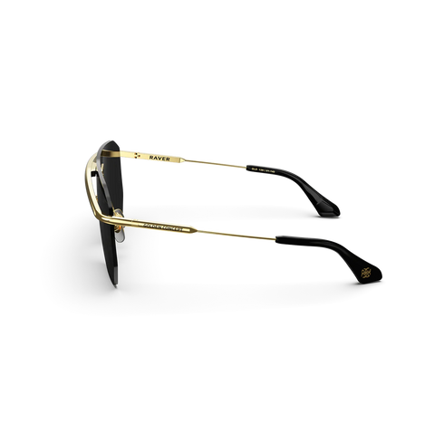 Sunglasses / Raver - Gold