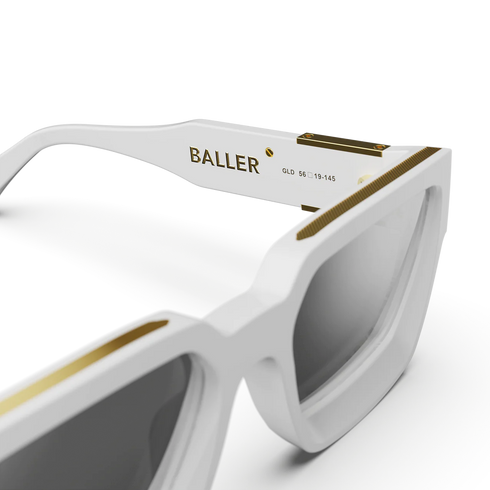 Sunglasses / Baller - White