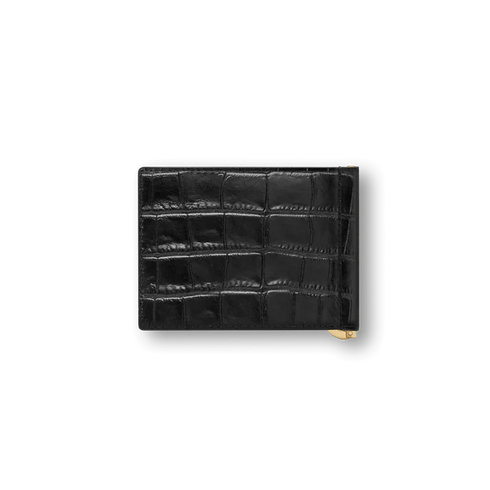 Money Clip / Croco Embossed