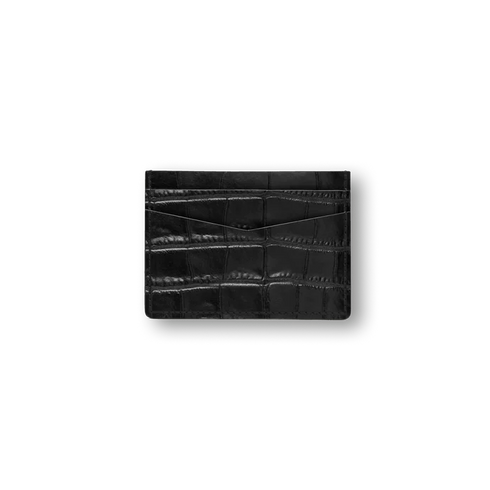 Card Holder / Croco Embossed