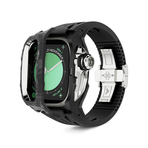 Apple Watch Case / RSCIII49 - Silver Carbon