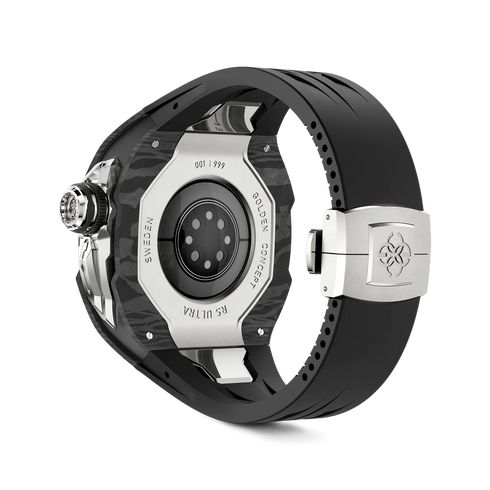 Apple Watch Case / RSCIII49 - Silver Carbon