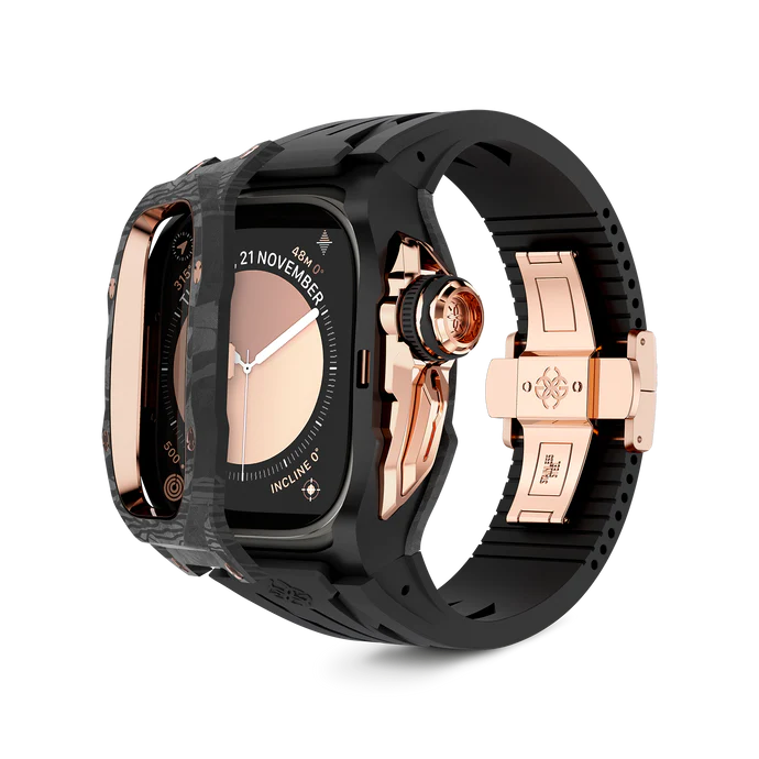 Apple Watch Case / RSCIII49 - Rose Gold Carbon – Golden Concept TH