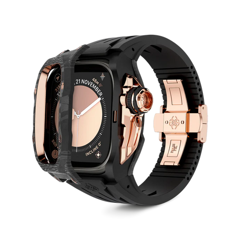 Apple Watch Case / RSCIII49 - Rose Gold Carbon
