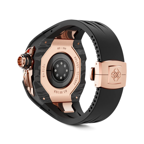 Apple Watch Case / RSCIII49 - Rose Gold Carbon