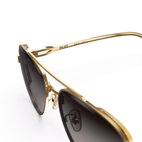 Sunglasses - Pilot Gold