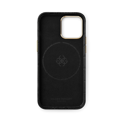 iPhone Case 15 - Embossed Croco Logo