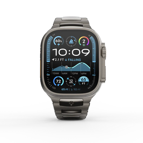 Apple Watch Strap / ROYAL II Titanium Grey