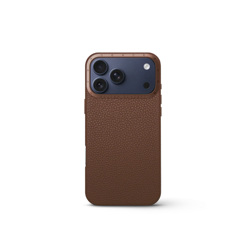 iPhone Case 17 - Full-Grain Leather - Chestnut