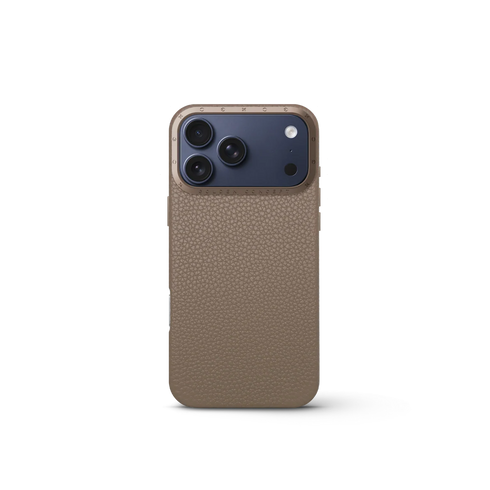 iPhone Case 17 - Full-Grain Leather - Sand