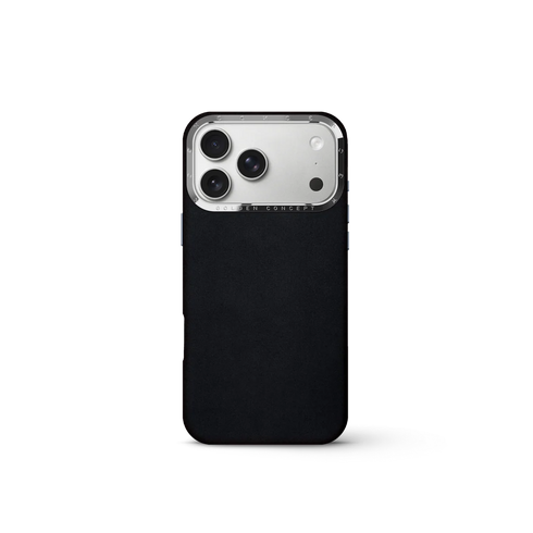 iPhone Case 17 - Alcantara - Black