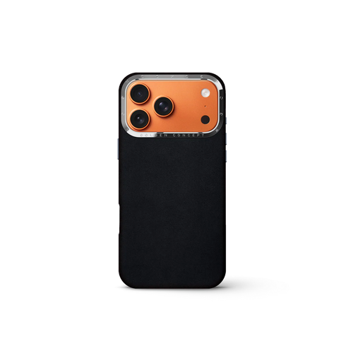 iPhone Case 17 - Alcantara - Black