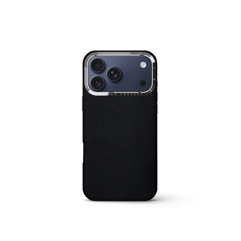 iPhone Case 17 - Alcantara - Black