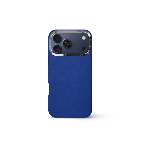 iPhone Case 17 - Alcantara - Midnight Blue