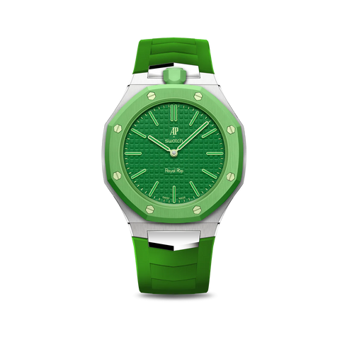 Pop Case - Royal Sport Edition - GREEN EIGHT - 2x Strap Set
