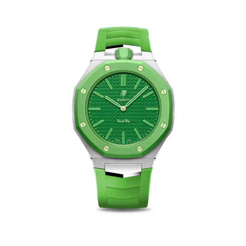 Pop Case - Royal Sport Edition - GREEN EIGHT - 2x Strap Set