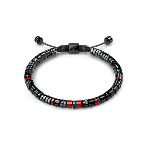 Bracelet / EV - Black - Rosso Corsa