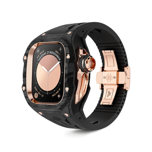 Apple Watch Case / RSCIII49 - Rose Gold Carbon